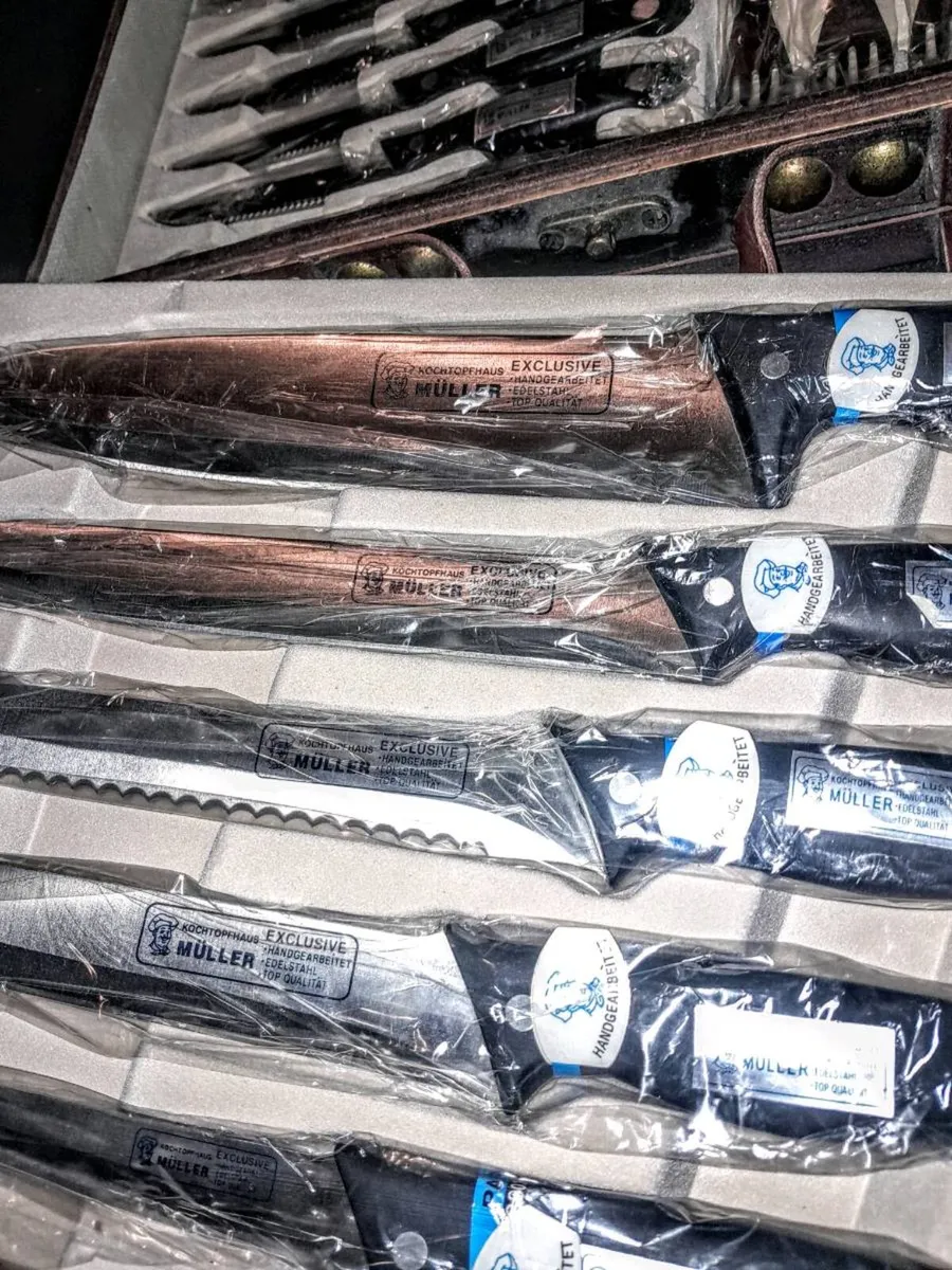 High quality brand new Muller pro knife set - Image 4