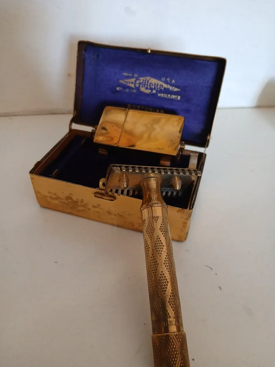 Gillette Gold Bostonian Safety Razor - Image 2