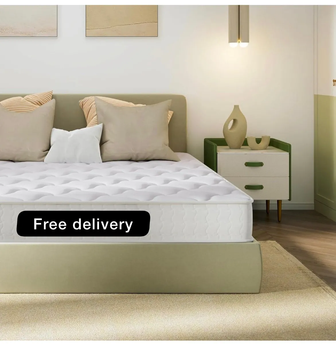 Small Double Mattress, 8 Inch Pocket Sprung Mattre - Image 1