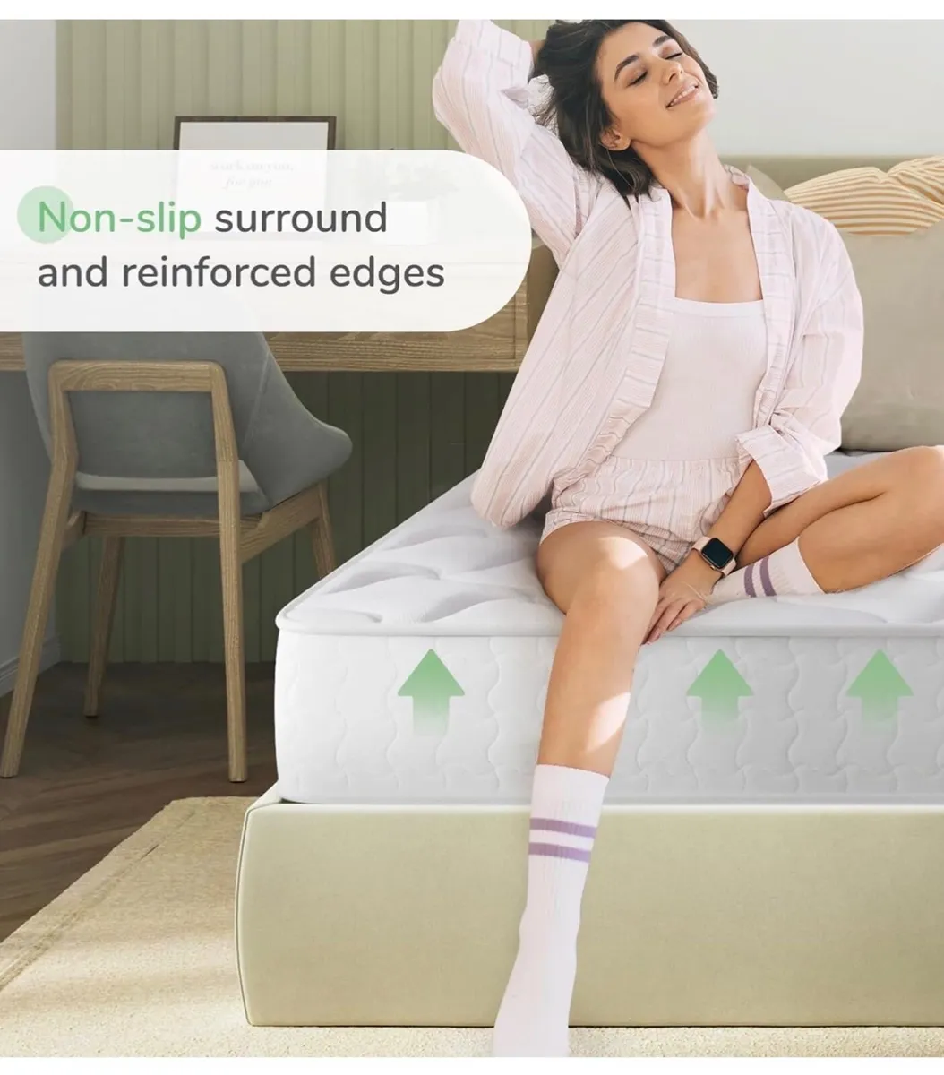 Small Double Mattress, 8 Inch Pocket Sprung Mattre - Image 4