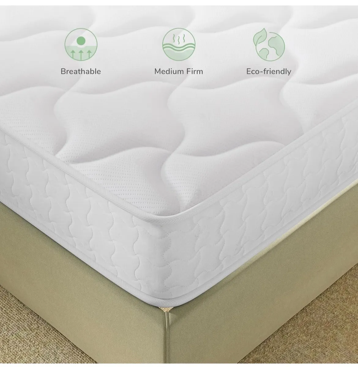 Small Double Mattress, 8 Inch Pocket Sprung Mattre - Image 3