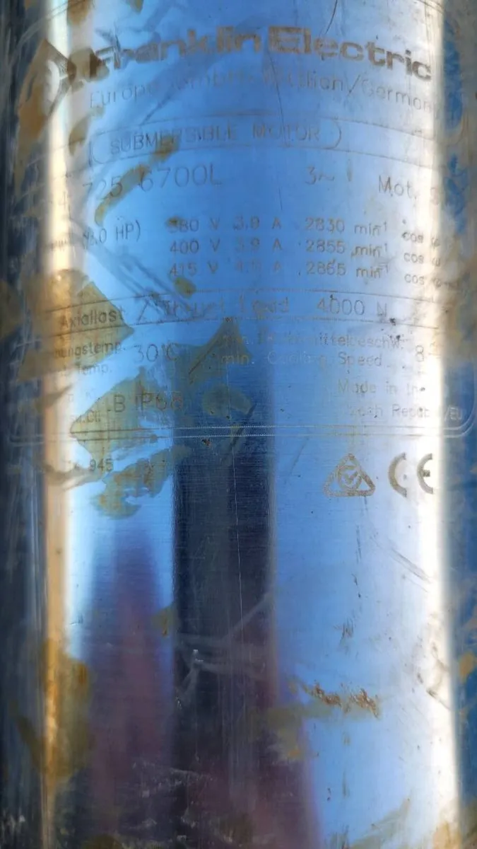 Deep water well pump/ borehole pump - Image 3