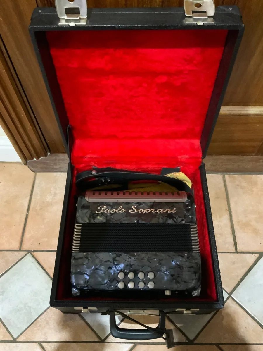 Paolo Soprani button accordion - Jubilee IV grey - Image 2