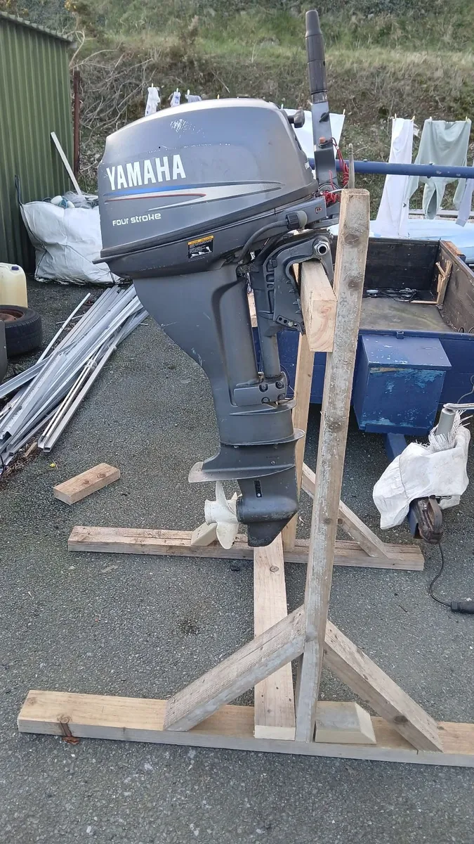 Yamaha 15hp fourstroke outboard - Image 3