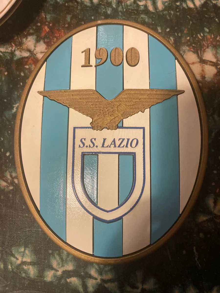 S.s.lazio football plaque free postage - Image 1