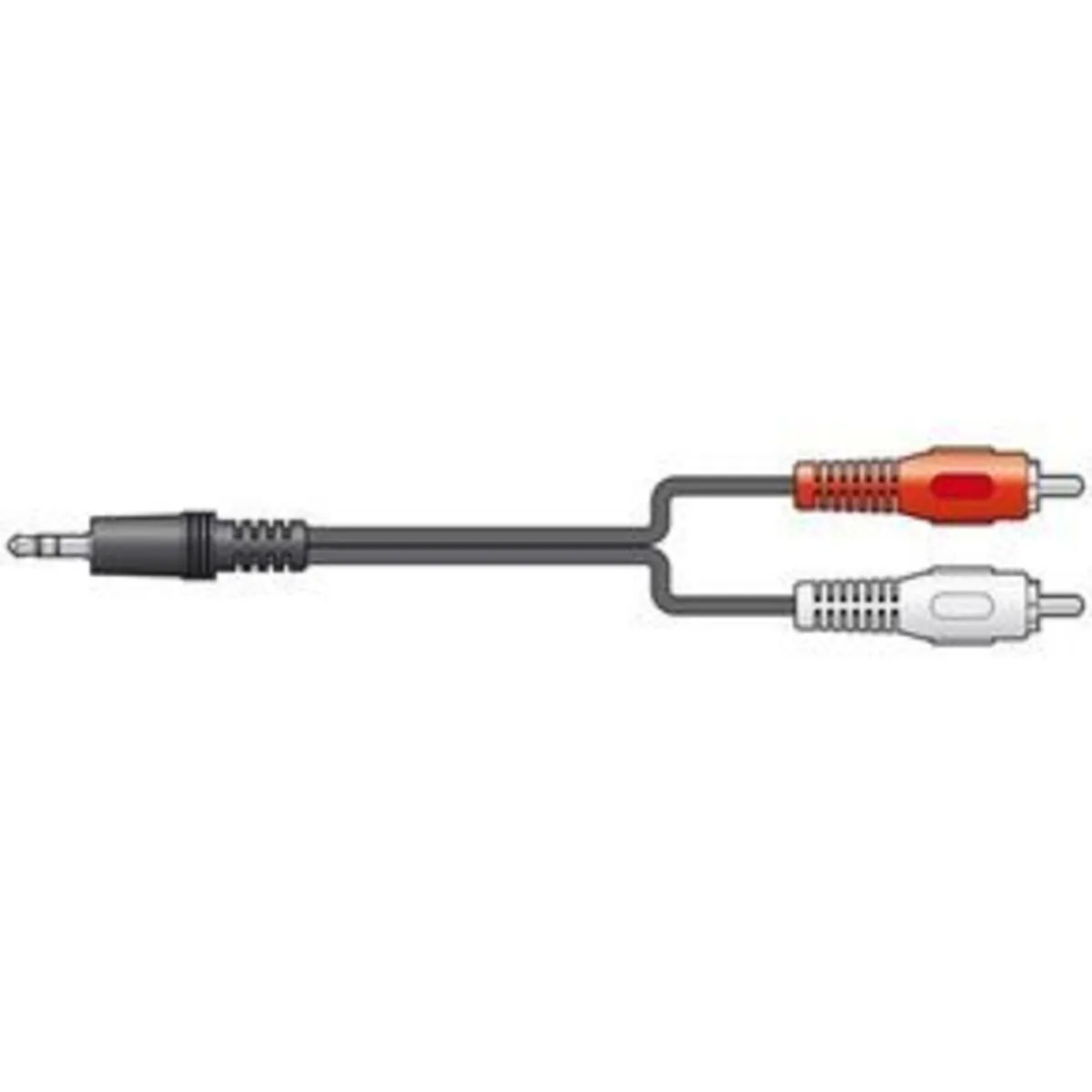 3.5mm plug - 2 RCA plug 1.2m