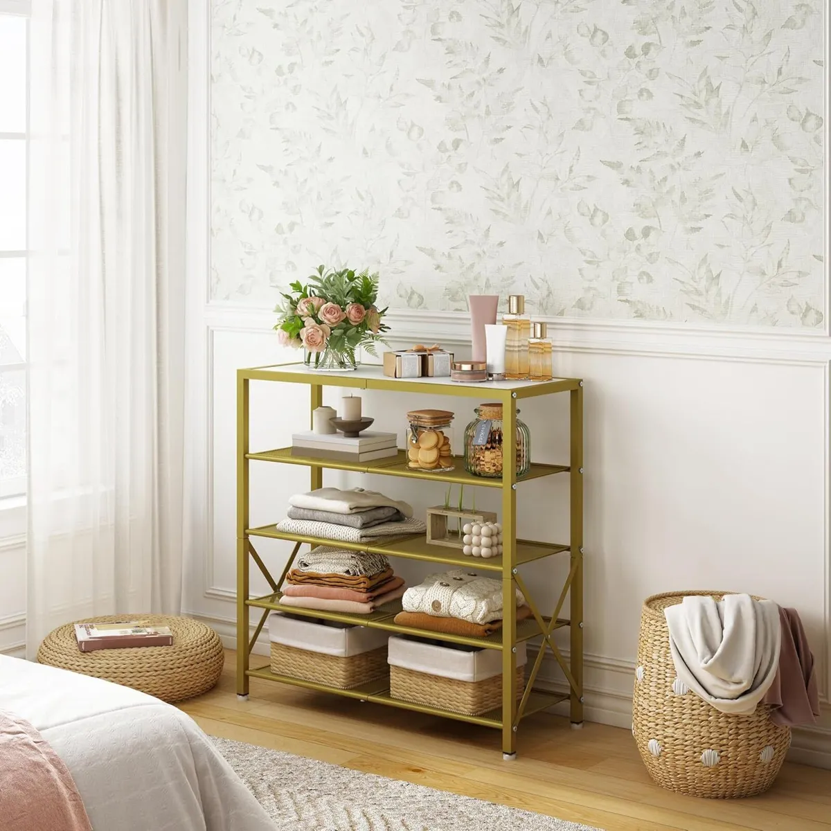 5 Tier Shoe Rack Organizer for 16-20 Pairs of - Image 2