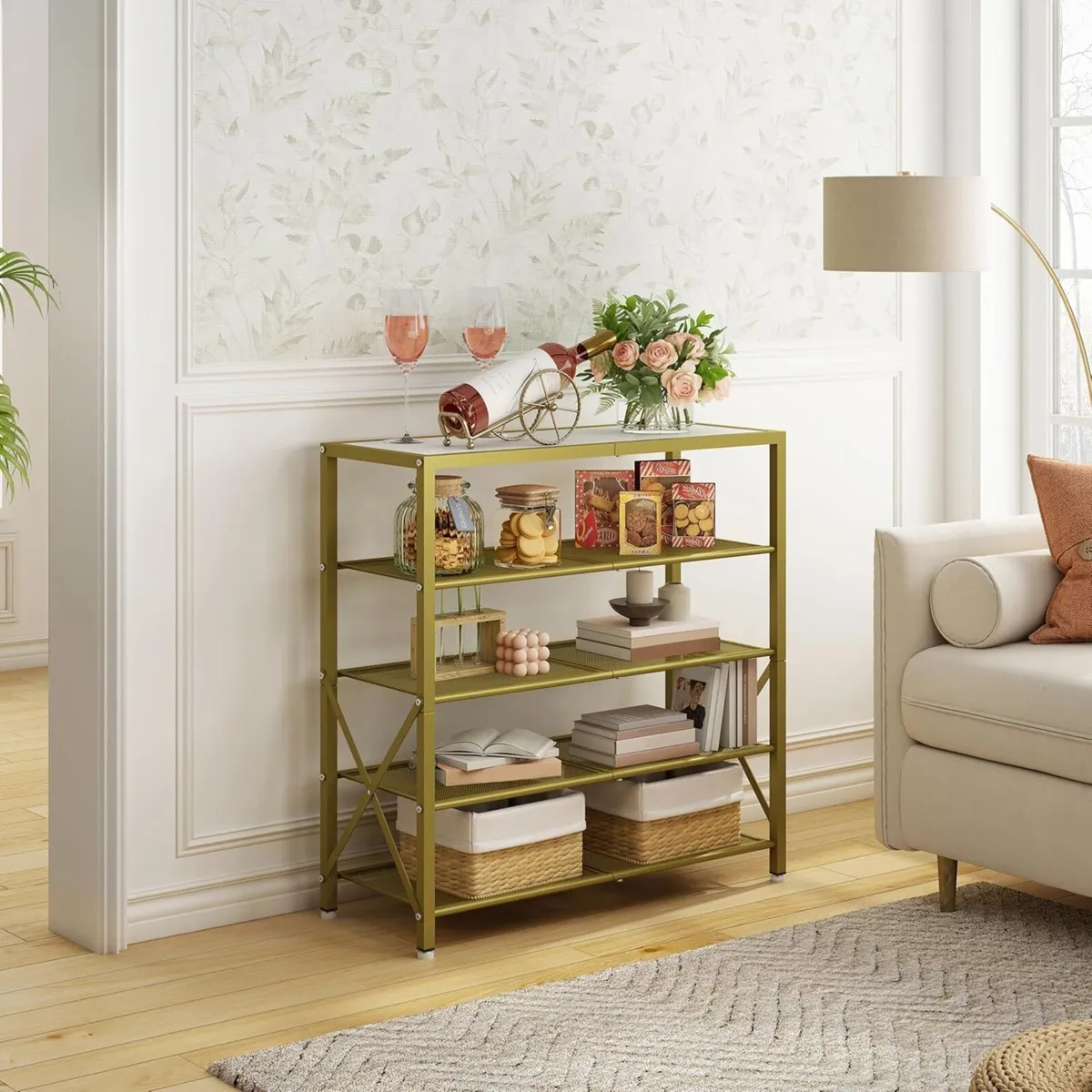 5 Tier Shoe Rack Organizer for 16-20 Pairs of - Image 4