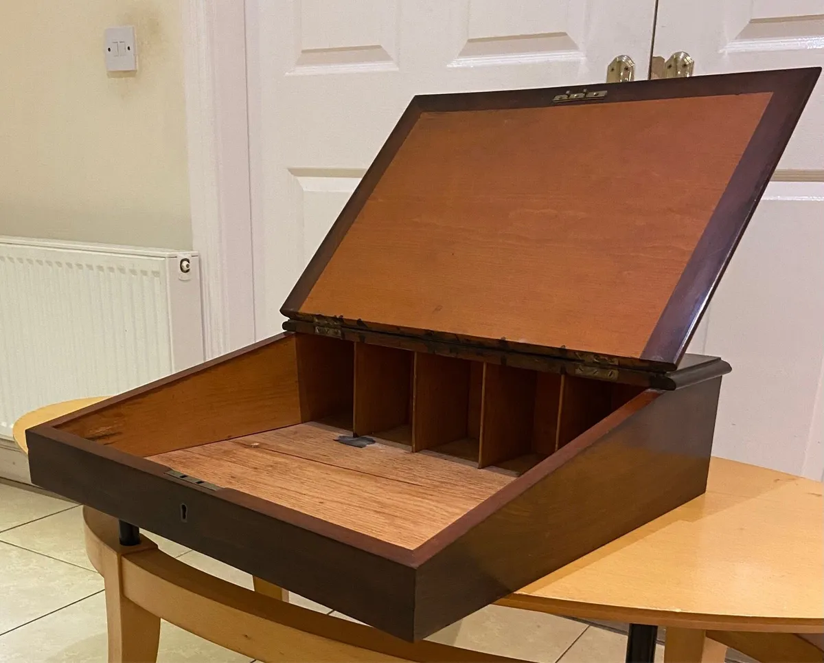 William IV writing slope box - Image 2