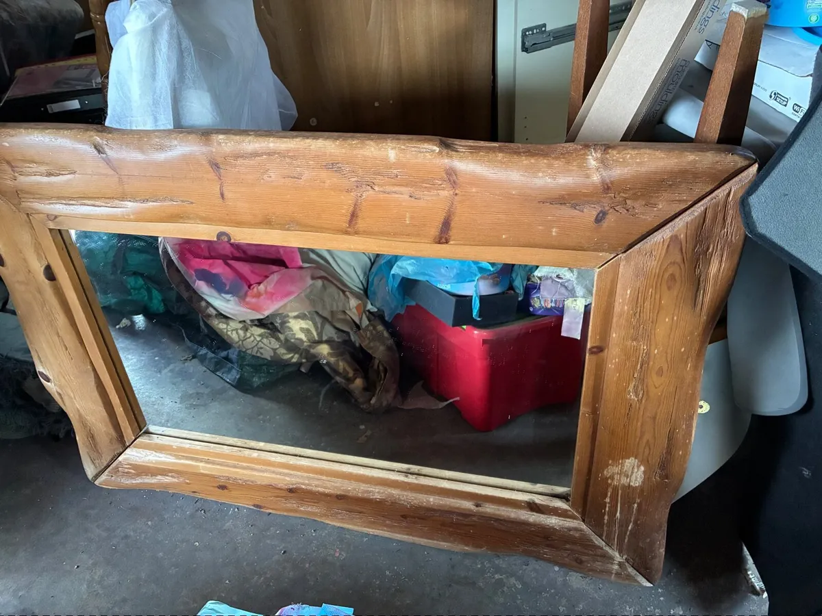 Rustic large mirror - Image 2