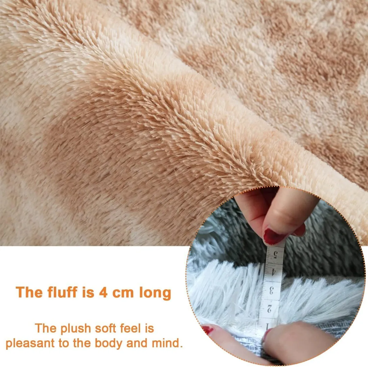 Rugs Living Room 200x300cm Fluffy Area for - Image 3