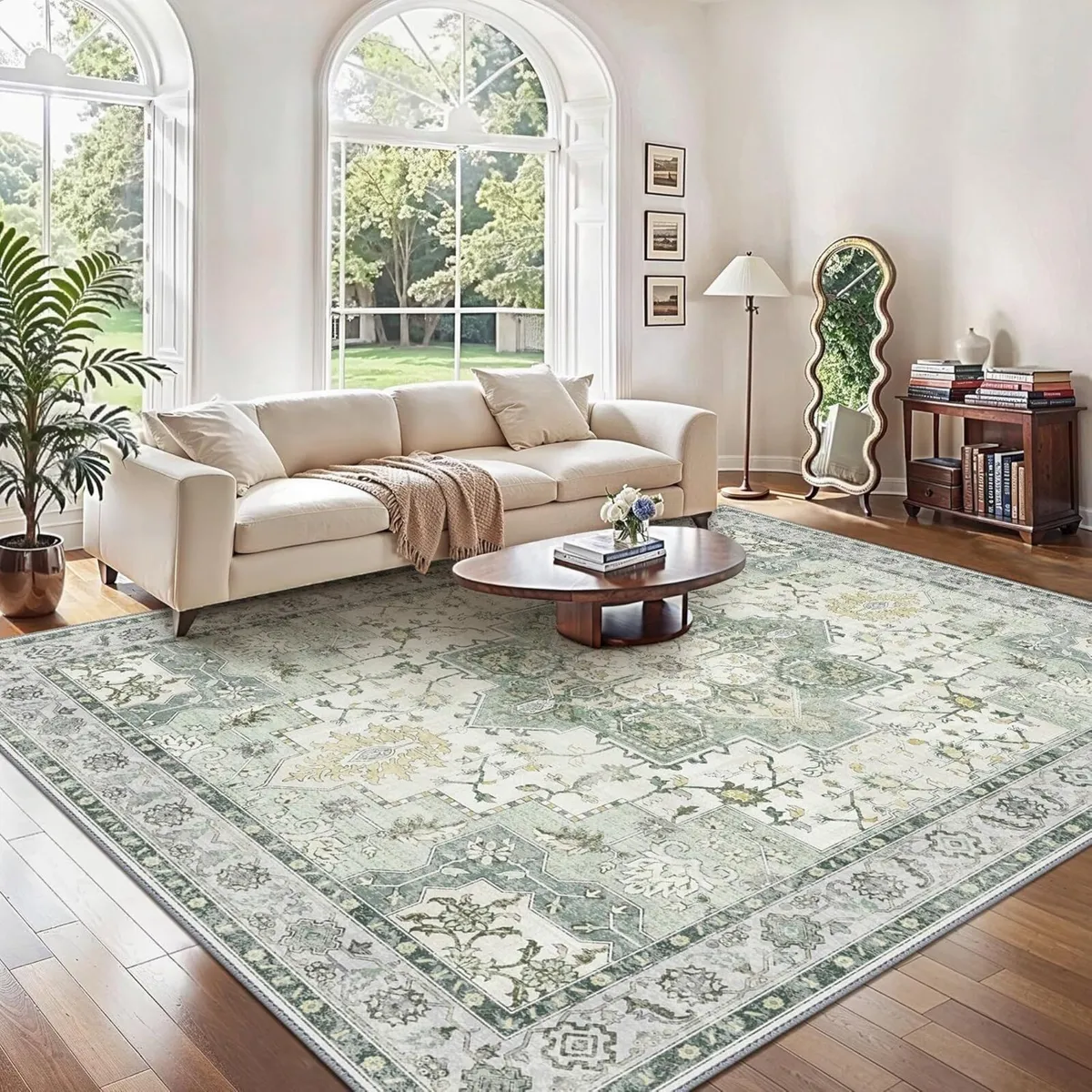 Large Washable Rugs for Living Room 200x290cm - Image 1