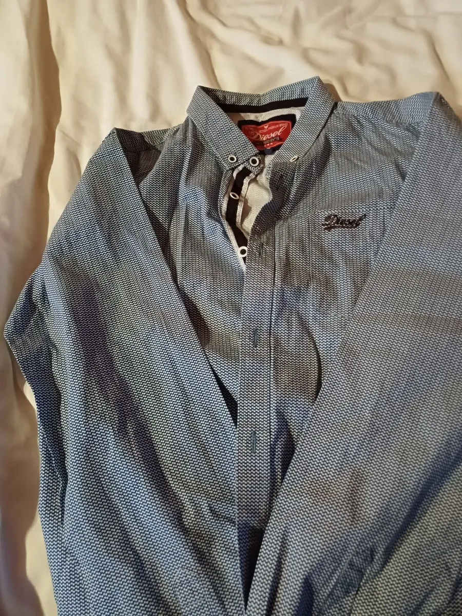 Boys confirmation shirt and shoes - Image 1