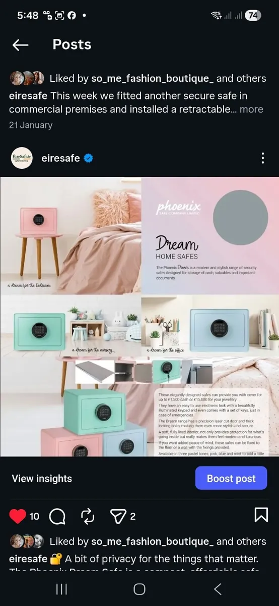 Certified Home and businesses safes - Image 3