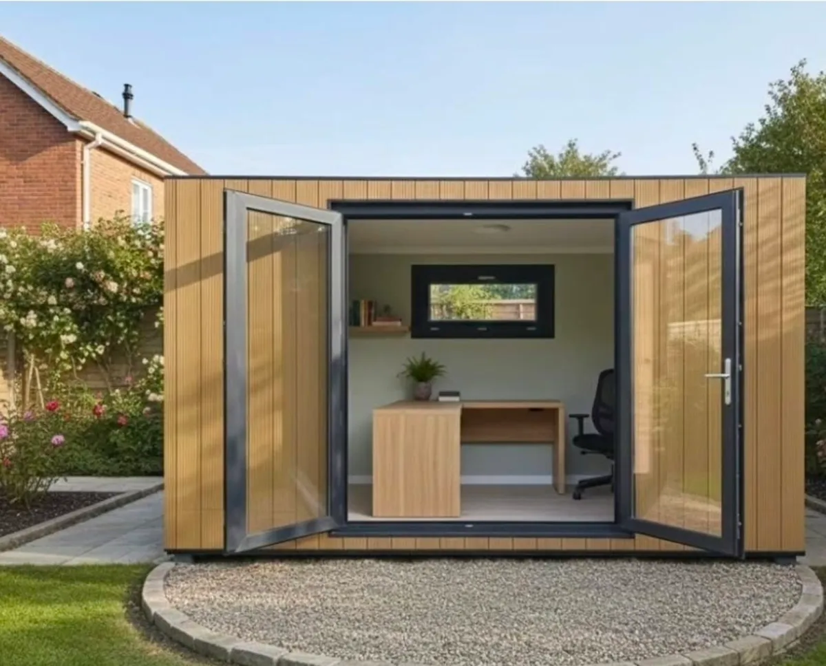 Steel frame garden rooms - Image 2
