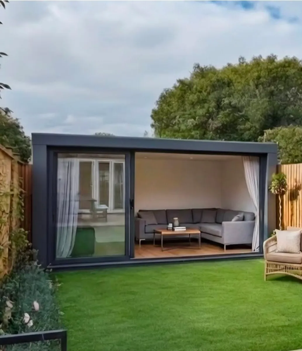 Steel frame garden rooms - Image 4