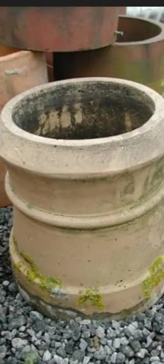 Bangor slates chimney pots floor ridge roof tiles - Image 3