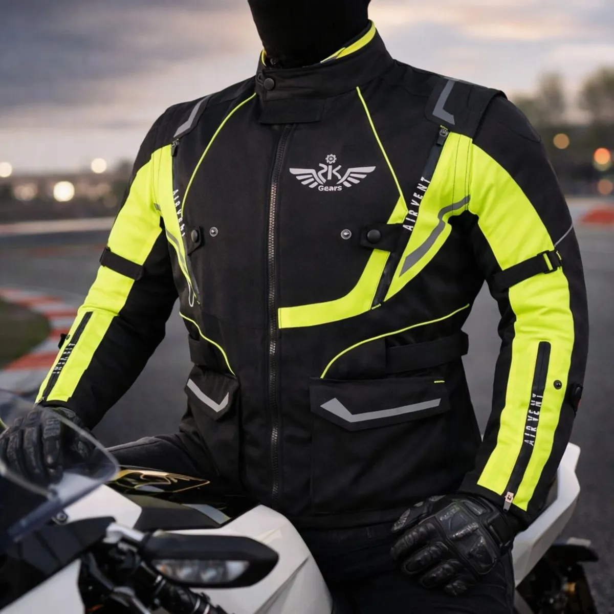 Zik Gears Premium Motorcycle Riding Jacket - Image 2