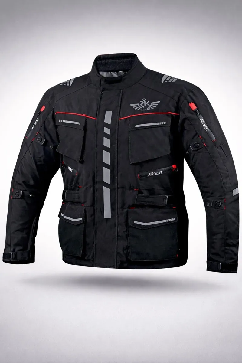 Waterproof Motorbike Armored Jacket - Image 1