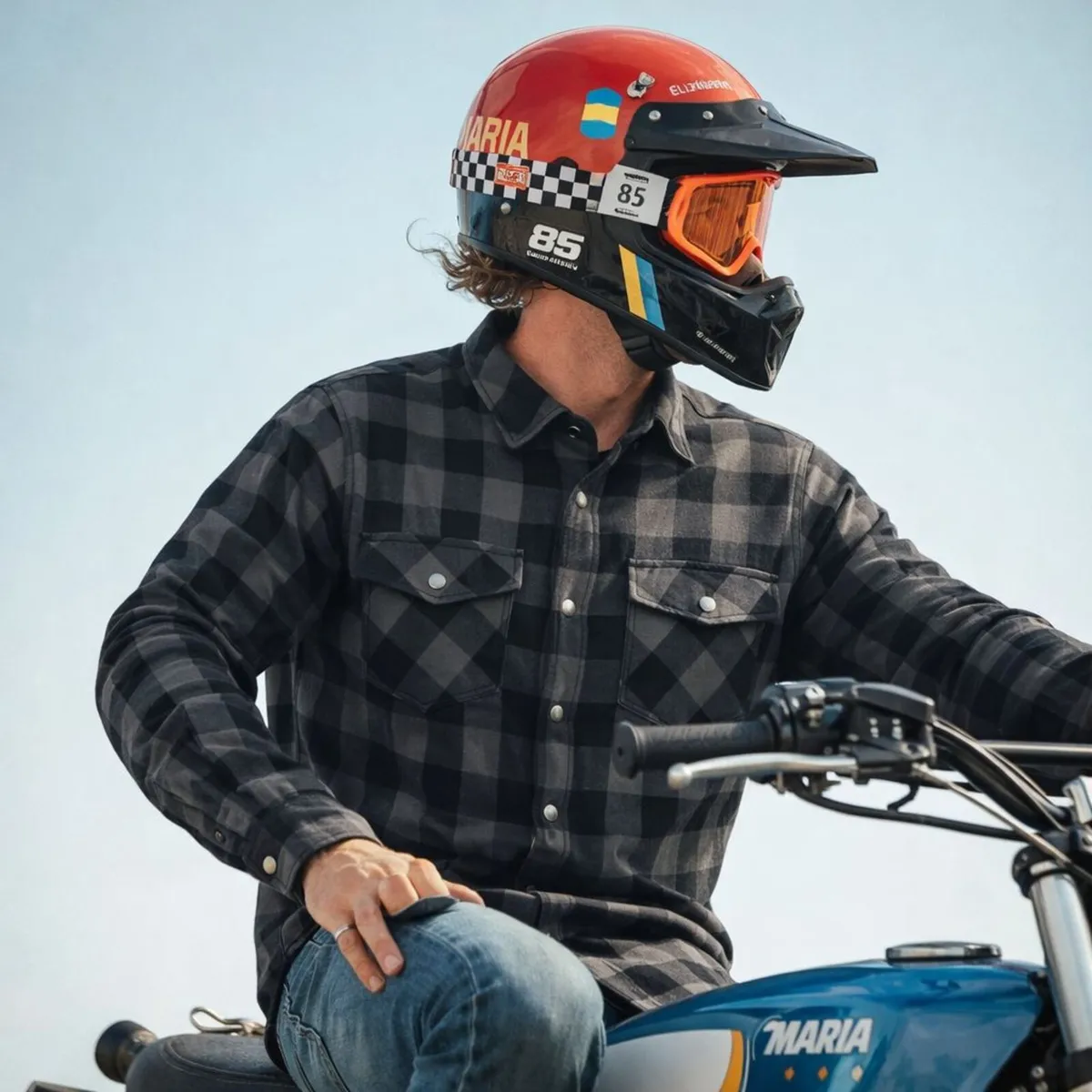 Motorcycle Riding Kevlar Shirt - Image 2