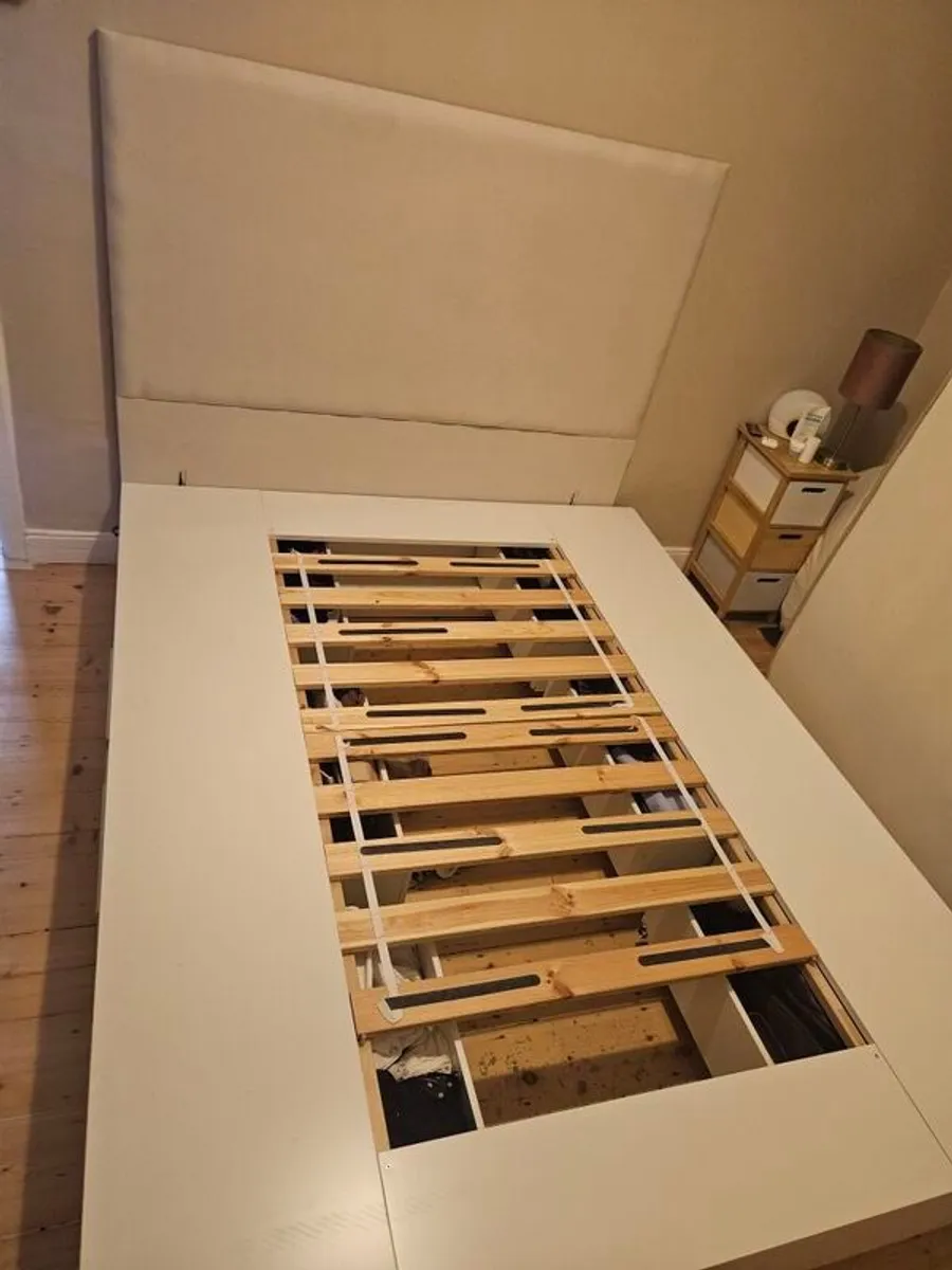 IKEA Nordli bed frame and headboard - Image 1