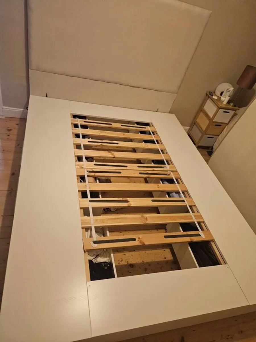 IKEA Nordli bed frame and headboard - Image 2