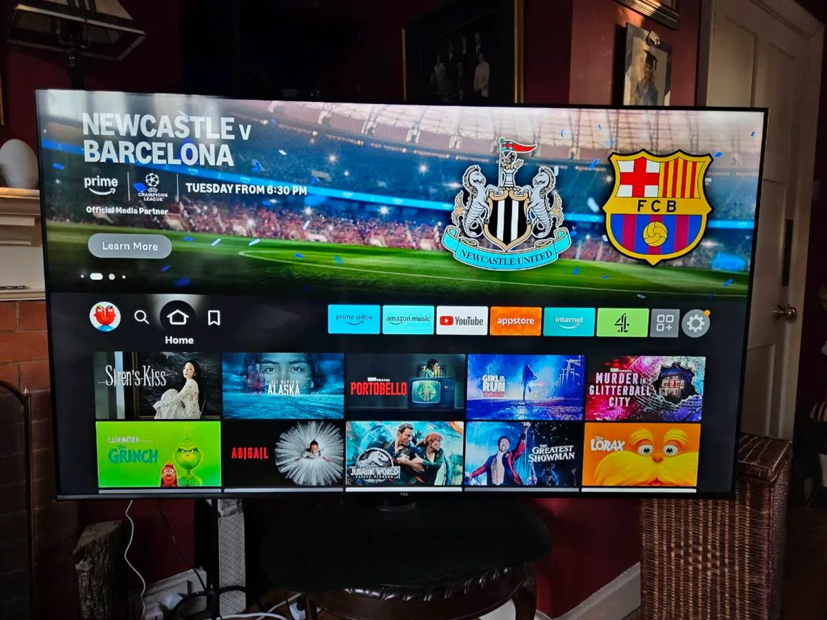 65" TCL 4K Smart TV - Excellent Condition - Image 1