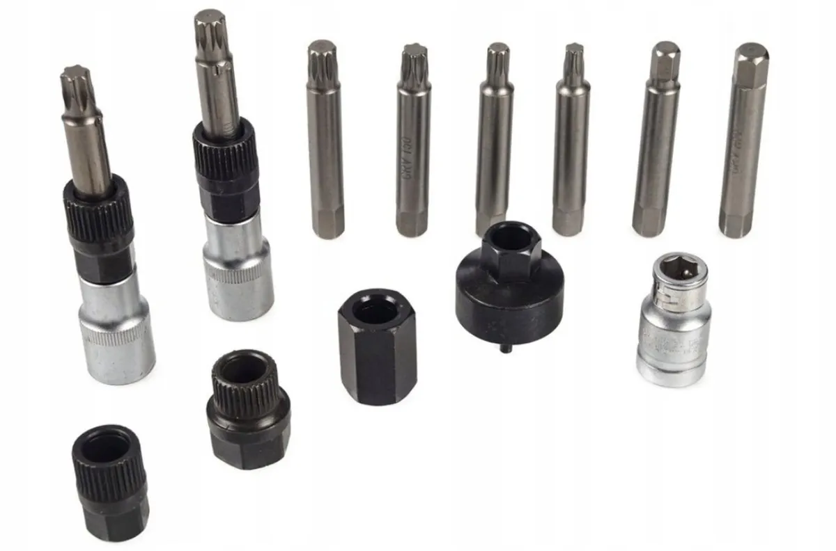 13Pc Alternator Freewheel Pulley Removal Kit - Image 3