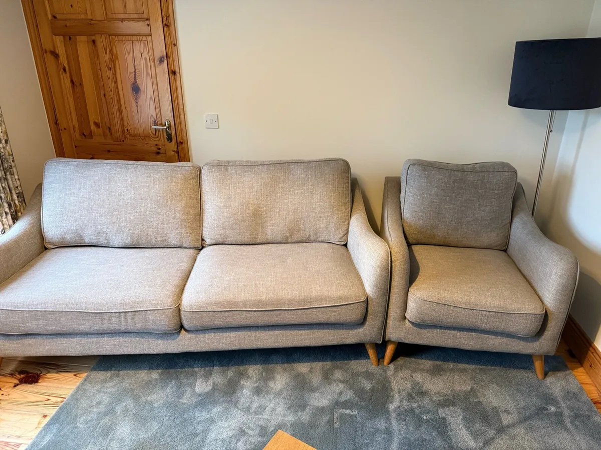 Sofa and armchair - Image 4