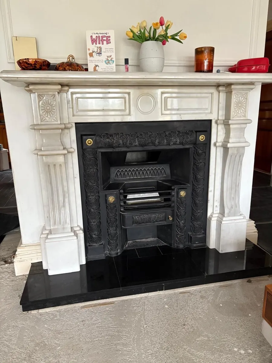 Marble Fireplace for sale - Image 1