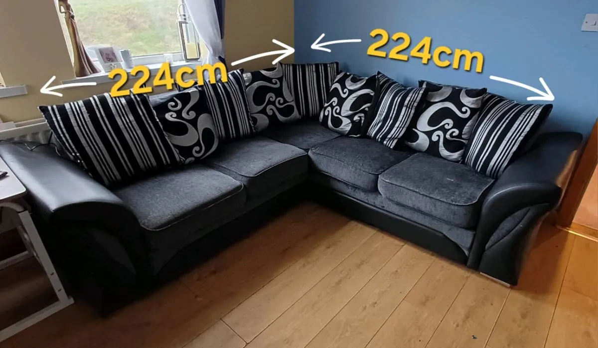 Corner sofa with arm chair - Image 2