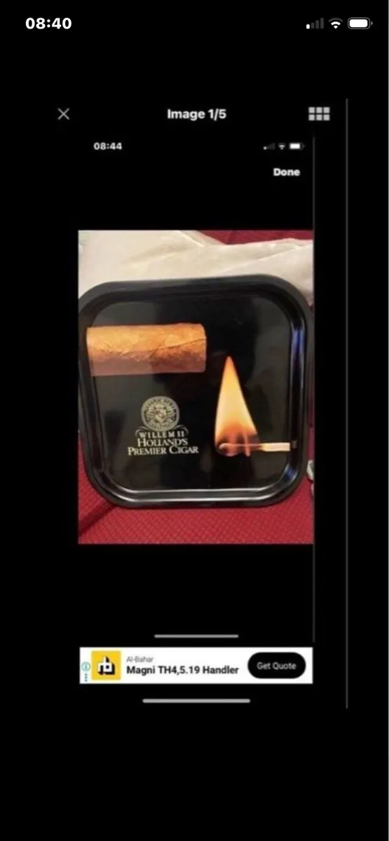 Willem 11 Metal Tray - Image 1