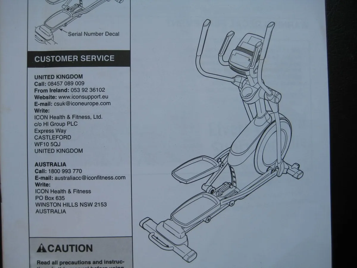 Nordic Track Cross trainer - Image 3
