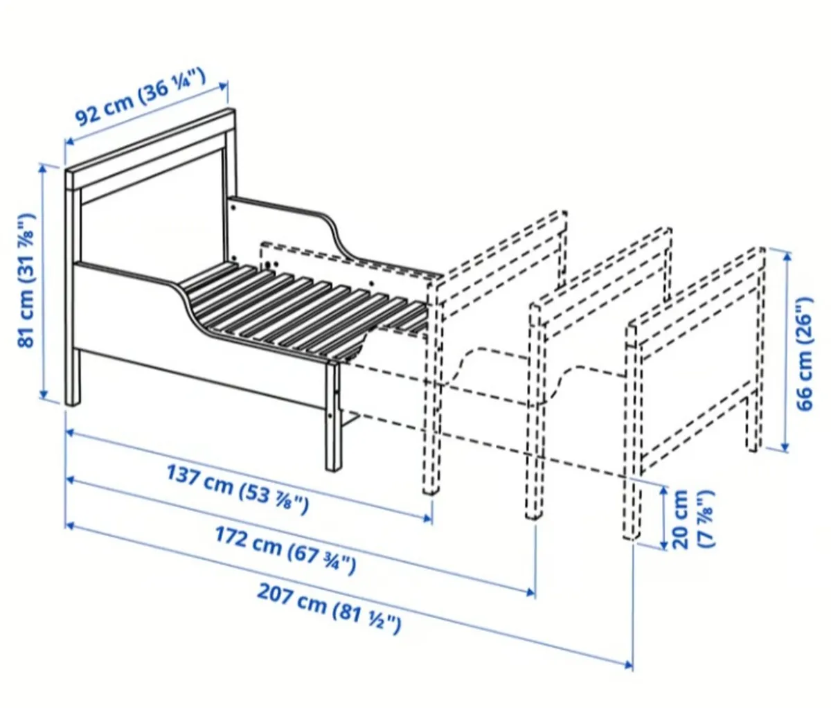 Extendable bed - Image 3