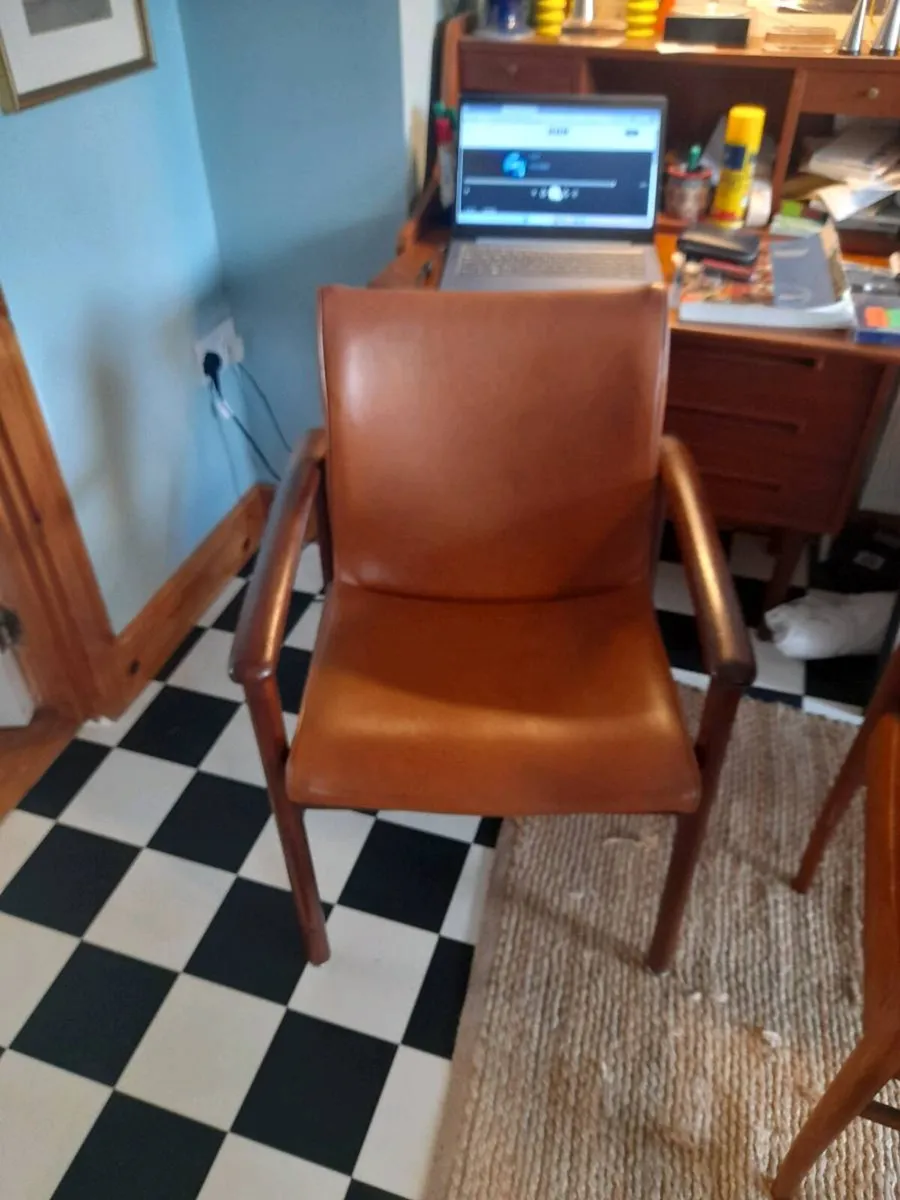 Mid Century Desk /office chair. Made in Dublin. - Image 2