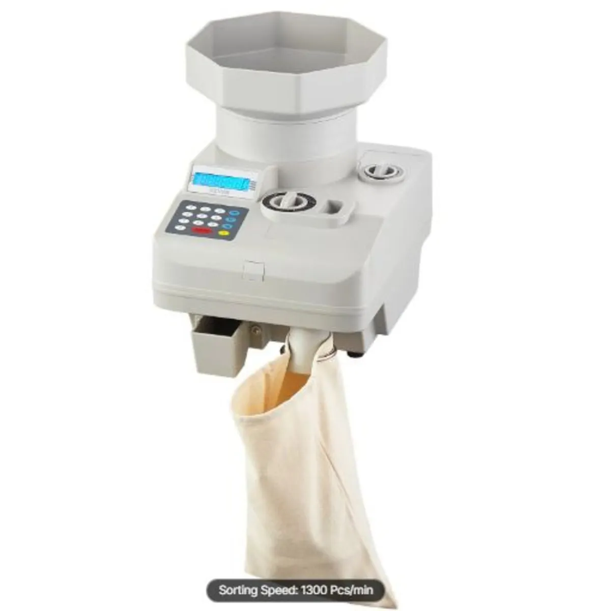 Coin Counter, Professional Coin Sorter with LED - Image 4
