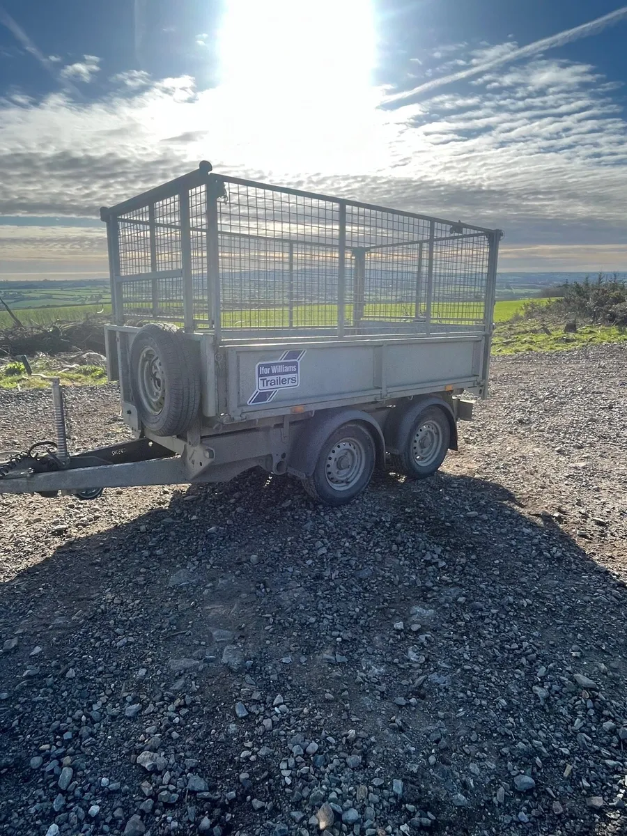 8x5 iforwilliams tipping trailer with mesh - Image 3