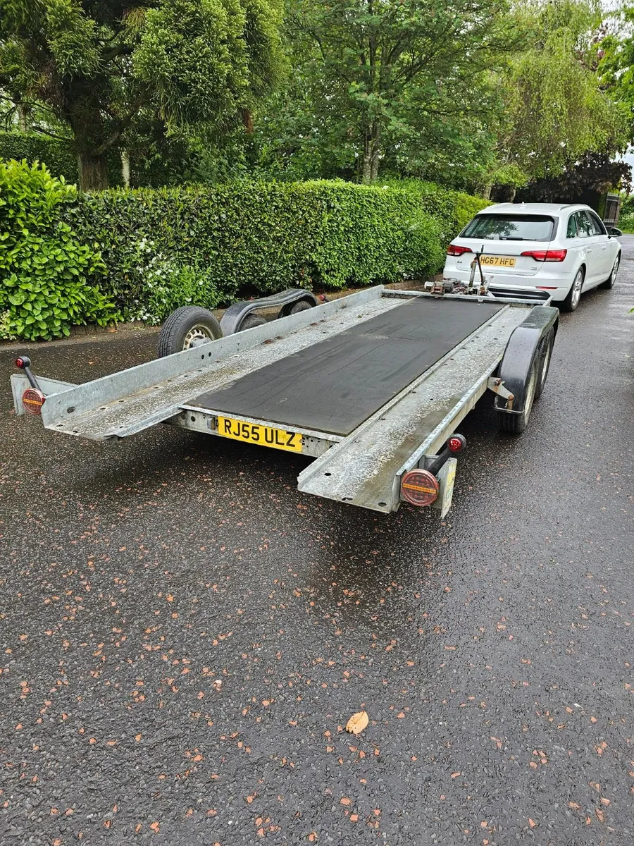 Brian James Clubman Car Transporter tipping bed. - Image 1