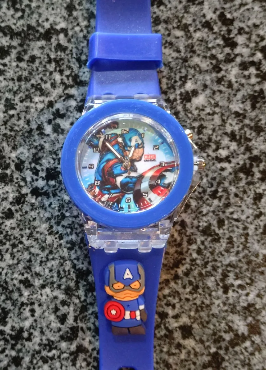 CAPTAIN AMERICA BOYS WATCH (NEW). - Image 3