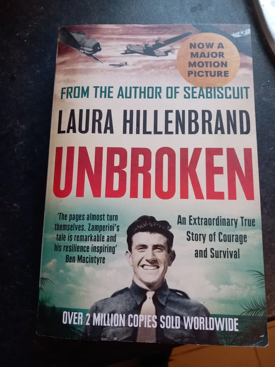 'Unbroken' paperback book - Image 1