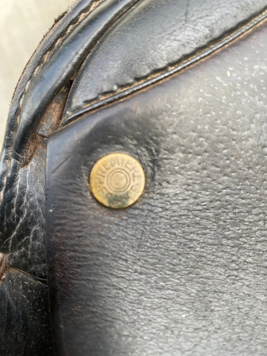 Premier black Leather horse saddle - Image 2