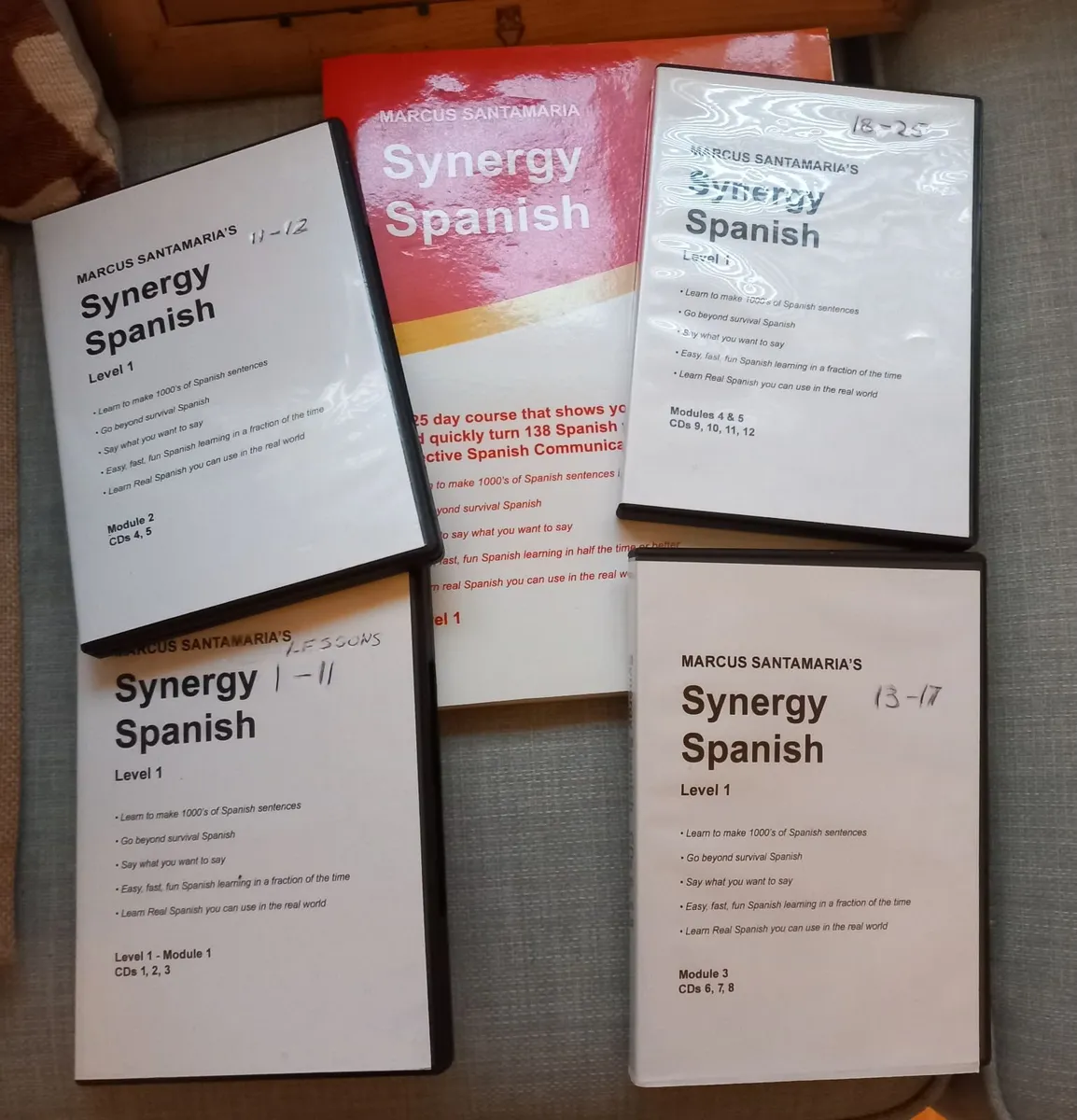 Synergy Spanish Level 1 Book & CDs - Image 1