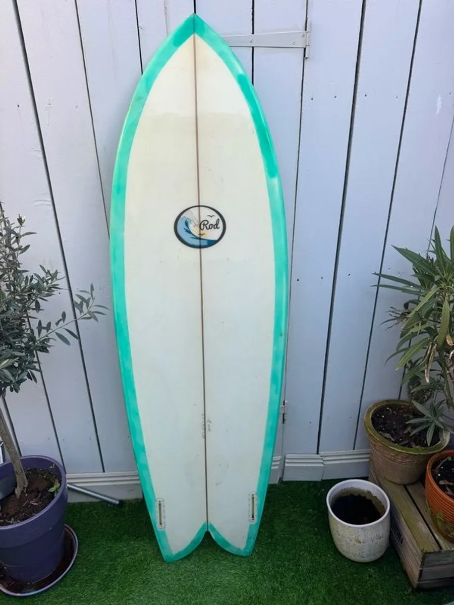 Custom Fishtail Surfboard - Image 1