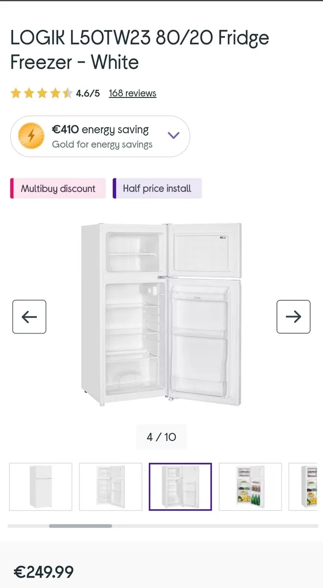 Logik Fridge freezer - Image 3