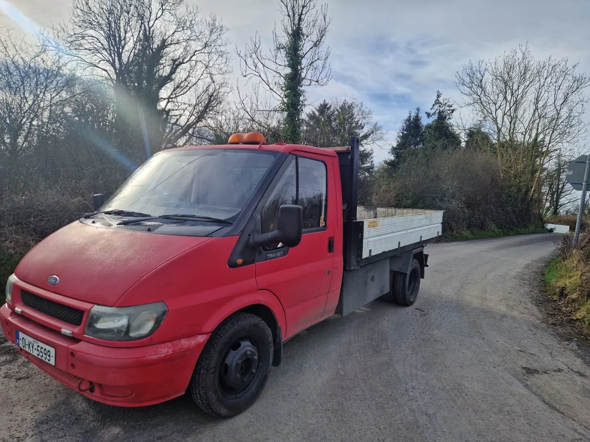 2001 transit tipper - Image 1