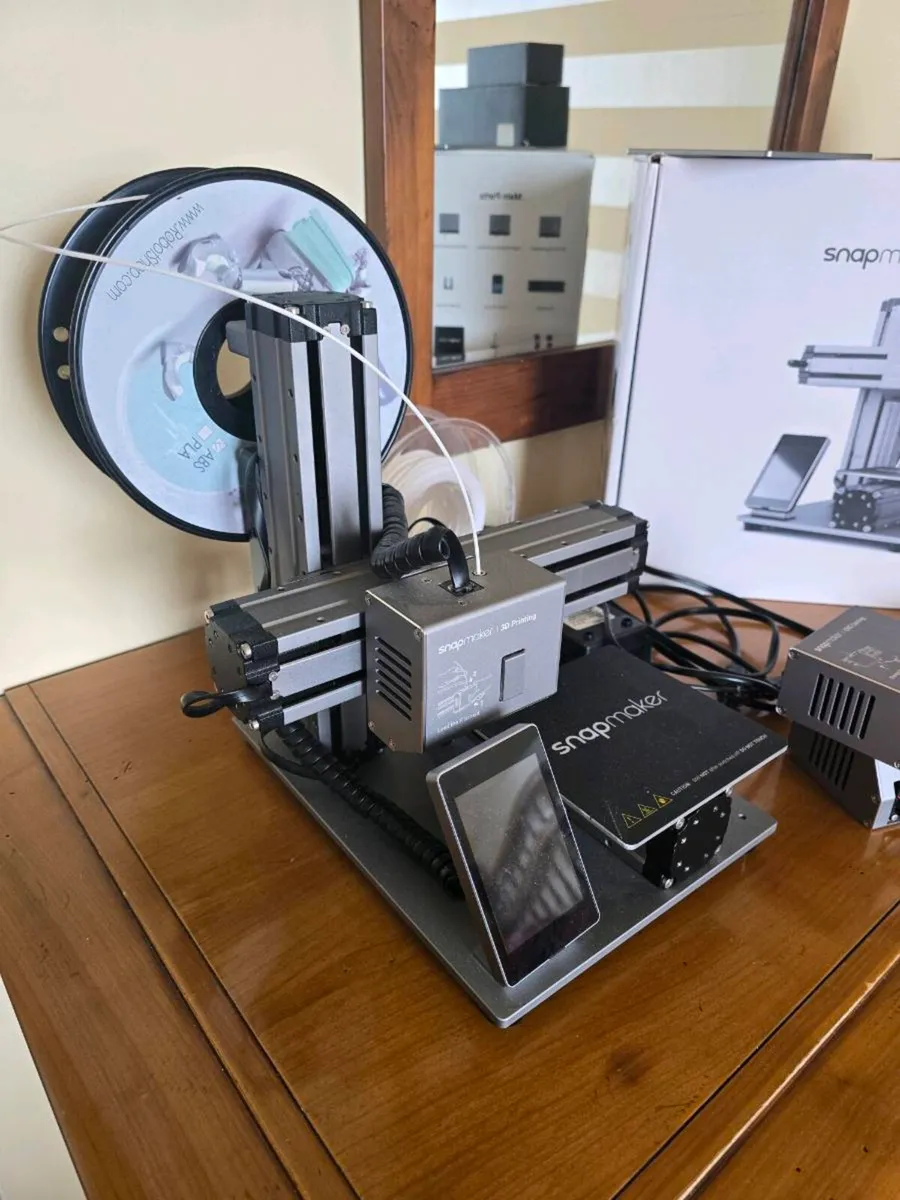 Snapmaker 3-in1 3d printer, laser etch, CNC - Image 1