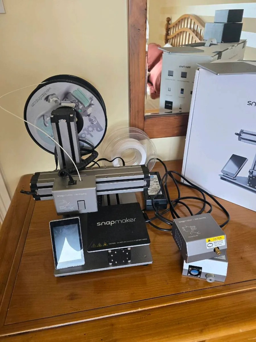 Snapmaker 3-in1 3d printer, laser etch, CNC - Image 2