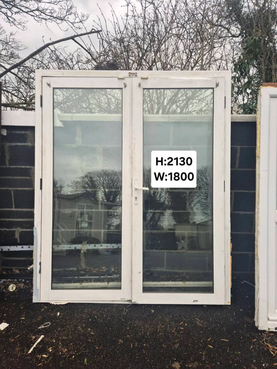 PVC FRENCH DOORS