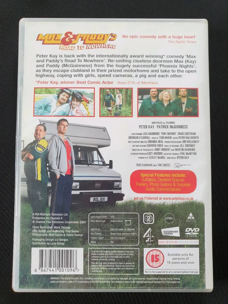 Max and Paddy's Road to Nowhere 2012 DVD Peter Kay - Image 2