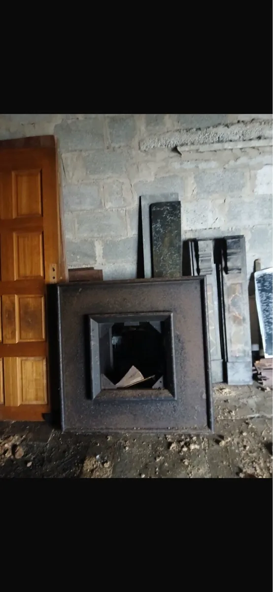 Cast iron fireplace for sale - Image 1